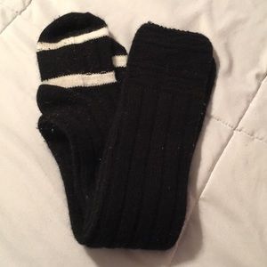 Maurices Black Boot Socks